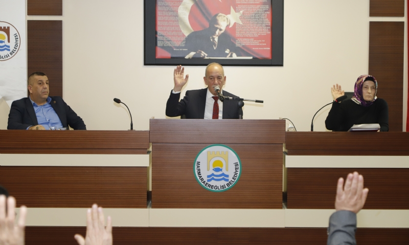 Marmaraereğlisi Belediyesi Aralık Ayı Olağan Meclis Toplantısı Gerçekleşti