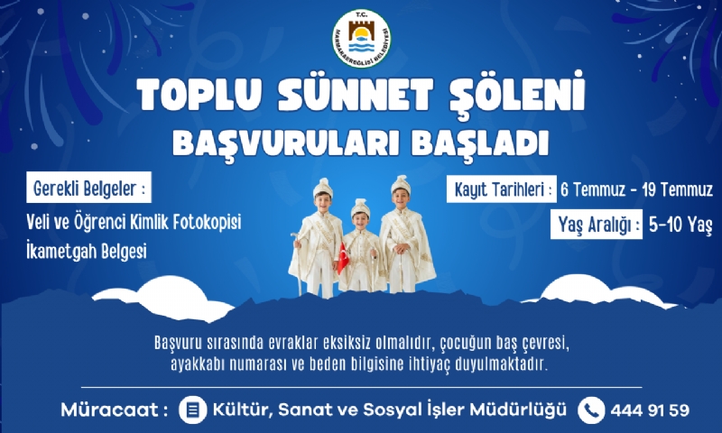 Marmaraereğlisi Belediyesi Toplu Sünnet Şöleni Kayıtları