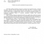 BİLİM VE TEKNOLOJİ BAŞKANLIĞI DESTEK PROGRAMI HK