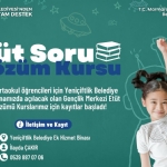 ETÜT SORU ÇÖZÜM KURSU BAŞLIYOR