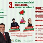 Marmaraereğlisi Geleneksel Karpuz Festivali İçin Geri Sayım Başladı