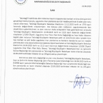 Afet Risklerine Hazırlık Kapsamında Duyuru