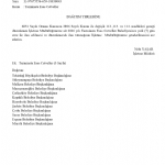 TAZMİNATA ESAS CETVELLER